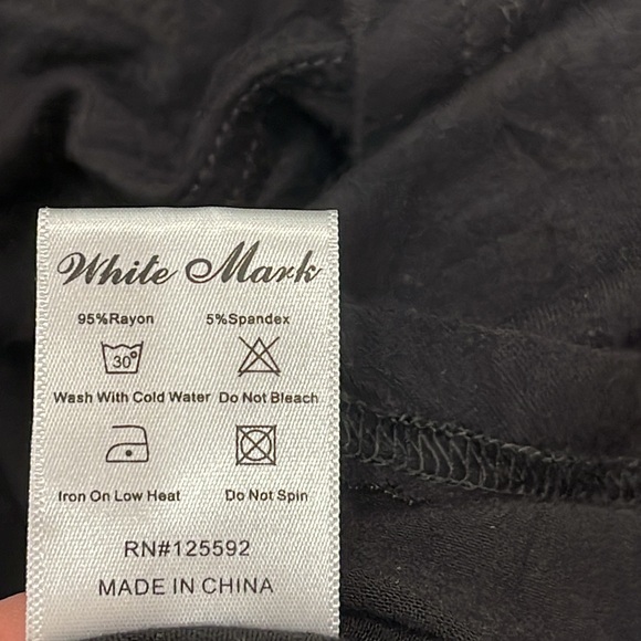 Black Tunic / Dress with pockets - Picture 5 of 5